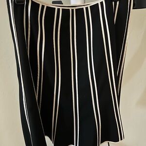 INC International Concepts Black and White Skirt